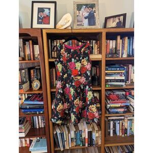 Baker by Ted Baker girls sz 14 floral butterfly ladybug dress euc